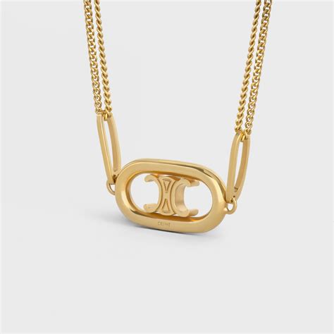 celine maillon triomphe necklace|Celine.